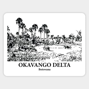 Okavango Delta - Botswana Magnet
